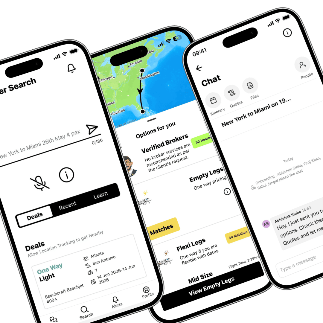 easy charter screenshots