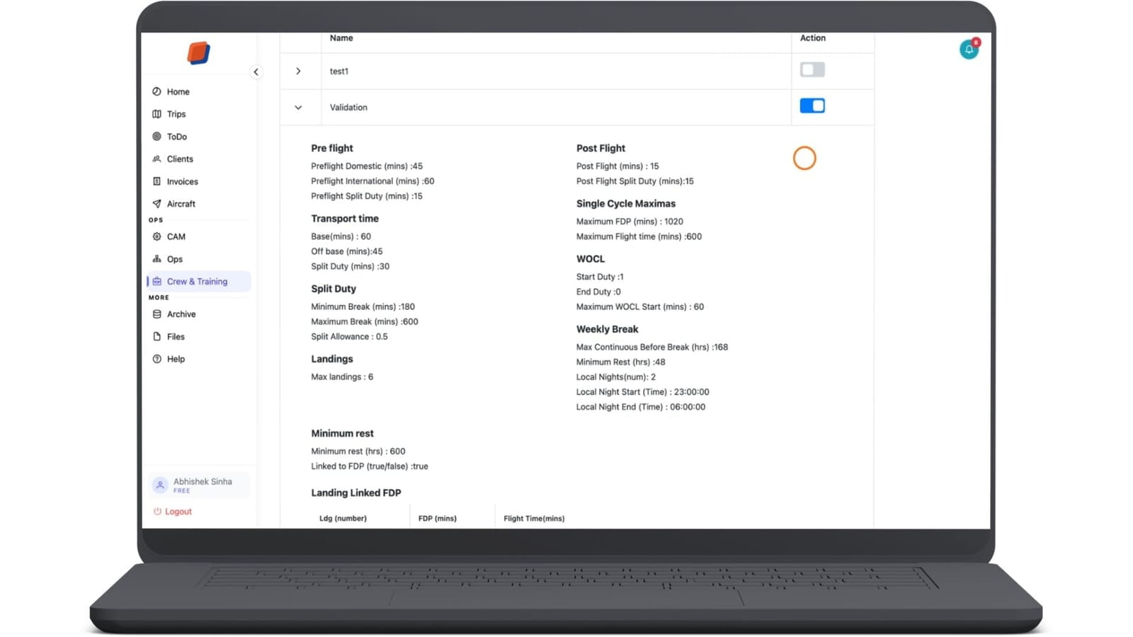 screen shot of fields for custom policies for compliance single point.