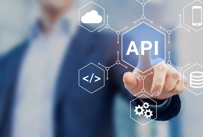 Image depicting use of API